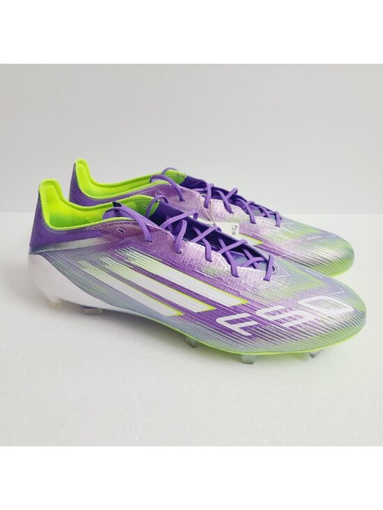 NEW Adidas F50 Elite SG Soccer Cleats INSOLES JH7615 Size 12 Purple main image 5
